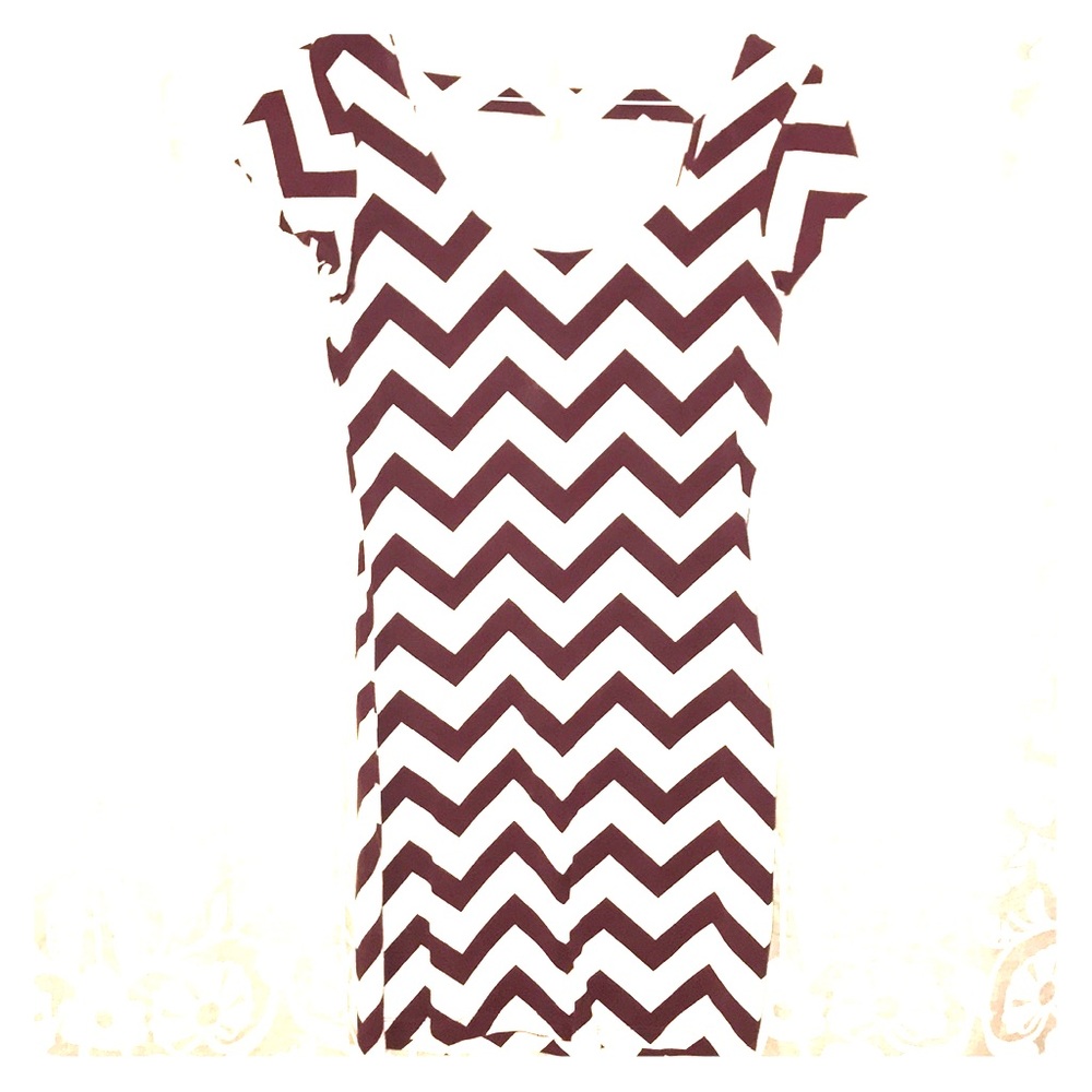 ‼️SOLD‼️ Chevron dress